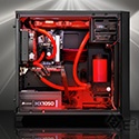 Custom Gaming PC Corsair Obsidian Red